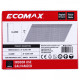 Finish nails 20´, 16GA, electrogalvanized, glued strip, 2500 pcs/pack 32x1,6 mm, Ecomax