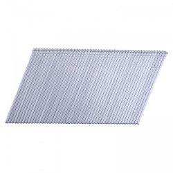 Finish nails 20´, 16GA, electrogalvanized, glued strip, 2500 pcs/pack 50x1,6 mm, Ecomax