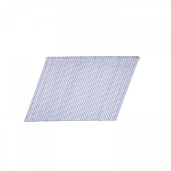 Finish nails 20´, 16GA, electrogalvanized, glued strip, 2500 pcs/pack 64x1,6 mm, Ecomax
