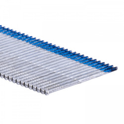 Finish nails 34´DA, electrogalvanized, glued strip, 4000 pcs/pack 32x1,8 mm, Ecomax