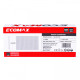 Finish nails 0´, 18GA, electrogalvanized, glued strip, 5000 pcs/pack 20x1,2 mm, Ecomax