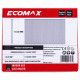 Finish nails 0´, 16GA, electrogalvanized, glued strip, 2500 pcs/pack 32x1,6 mm, Ecomax