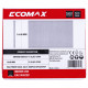 Finish nails 0´, 16GA, electrogalvanized, glued strip, 2500 pcs/pack 38x1,6 mm, Ecomax