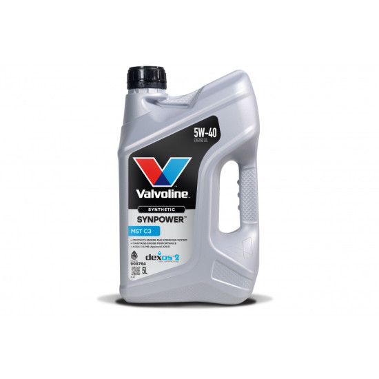 Motoreļļa Synpower MST C3 5W40 5L, Valvoline