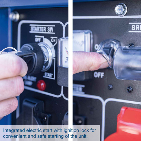 Ģenerators SG5200D, Scheppach