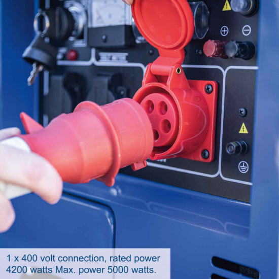 Ģenerators SG5200D, Scheppach