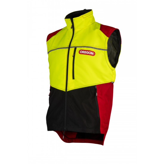 Jacket, Protect PRO red/yellow M, OREGON