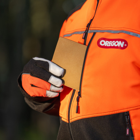 Jacket, Protect PRO black/orange L, OREGON