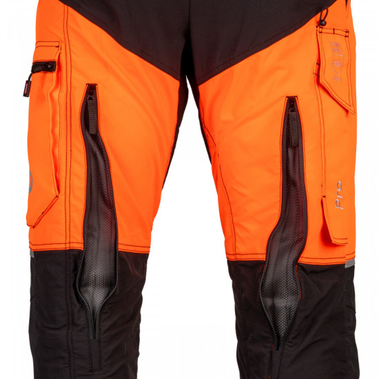 Trousers, Protect PRO black/orange XS, OREGON