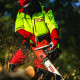 Trousers, Protect PRO red/yellow 2XL, OREGON