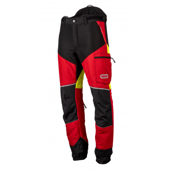 Trousers, Protect PRO red/yellow 3XL, OREGON