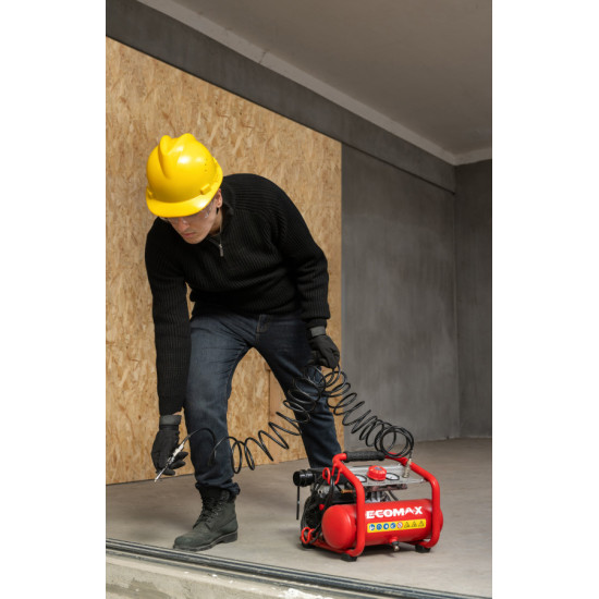 Kompresors EMX 800W 6L, bezeļļas, kluss, Ecomax