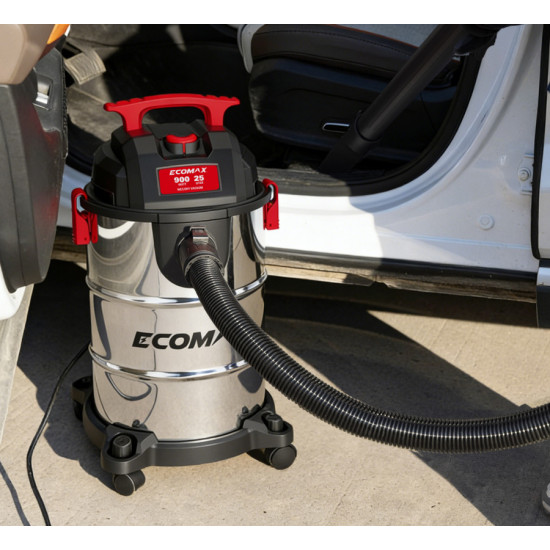 Putekļu sūcējs sausai un slapjai sūkšanai EMX 25L, 900W, Ecomax