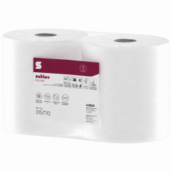 Papīra dvieļi rullī, Satino HiLine, 2-slāņi 2x525m CR1, Satino by WEPA