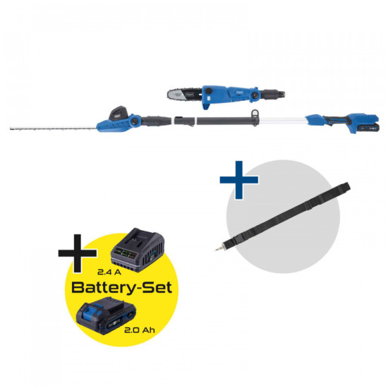 2in1 ZARU ZĀĢIS/DZĪVŽOGA ŠĶĒRES C-PHTS410-X, SET S, Scheppach