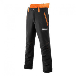 Trousers, Protect black/orange XL, OREGON