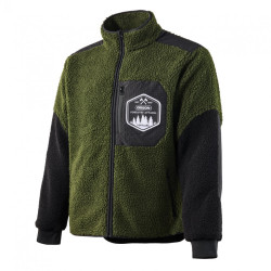 Jacket, fleece Protect green/black 3XL, OREGON