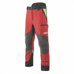 Trousers, Protect PLUS red/yellow 2XL, OREGON