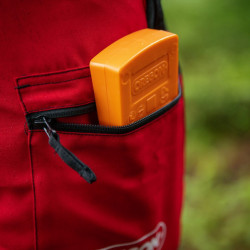 Trousers, Protect PLUS red/yellow S, OREGON