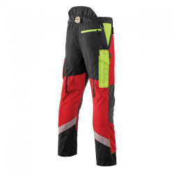 Trousers, Protect PLUS red/yellow XS, OREGON