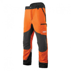 Trousers, Protect PLUS black/orange L, OREGON