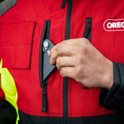 Jacket, Protect PLUS red/yellow 3XL, OREGON