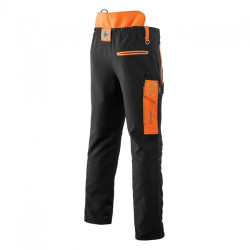 Trousers, Protect black/orange 2XL, OREGON