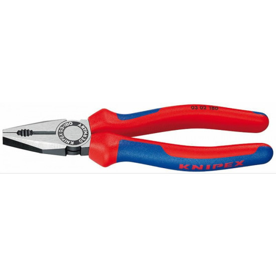 Kombinētās knaibles Comfort rokturis 180mm, Knipex