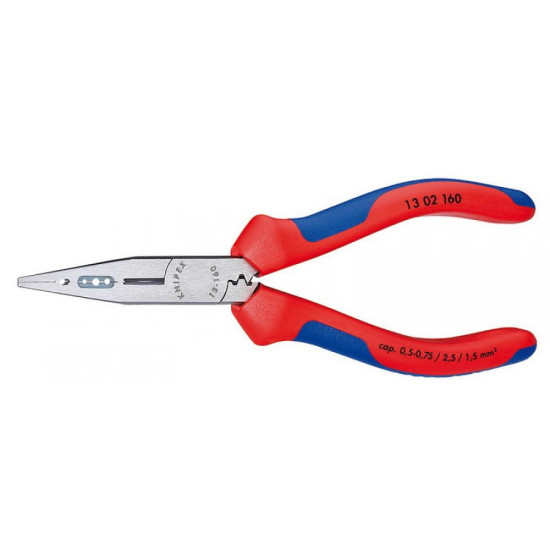 Knaibles elektriķim 160 mm 0,5-0,75/1,5/2,5 mm², Comfort rok, Knipex