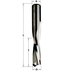 Koka frēzes uzgalis Z2 S.T.C.D=6X22X70 S=8 RH, CMT