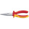 Plakanknaibles ar smailiem galiem VDE 160mm, Knipex