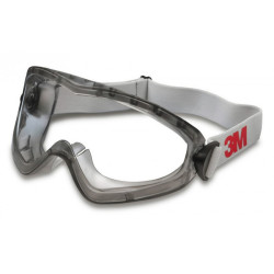 Aizsargbrilles 2890SA, caurspīdīgs acetāts, 3M