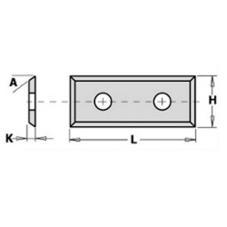 Rezerves nazis 49.5X9X1.5, CMT