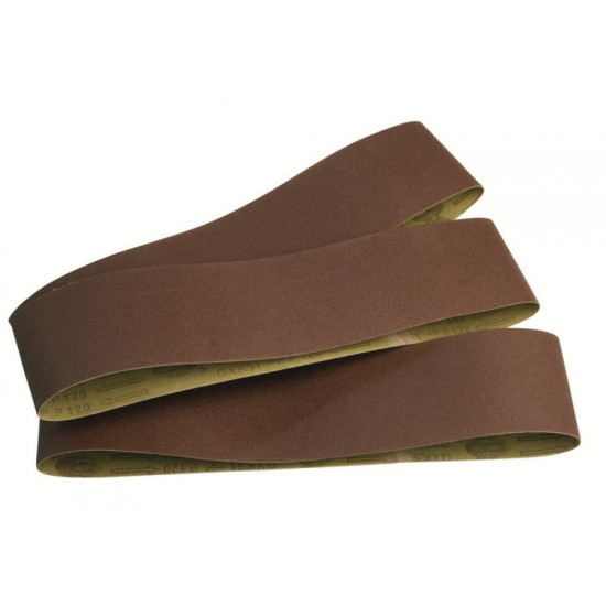 Slīpēšanas lente 3gab. BTS800/900 100x915mm P80, Scheppach