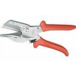 Šķēres 45-90° 215 mm, plastmasas un gumijas profiliem, Knipex