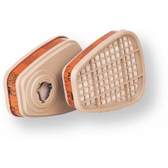 gāzes filtrs 6055 (pāris), 3M