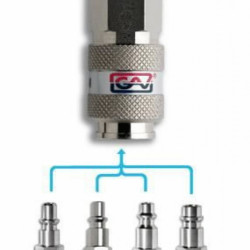 Ātrais savienojums 1/2'', ārējais, GAV