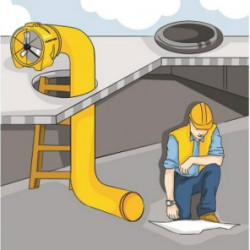 Ventilators BL 8800, D40cm/7800 m³/h, Master